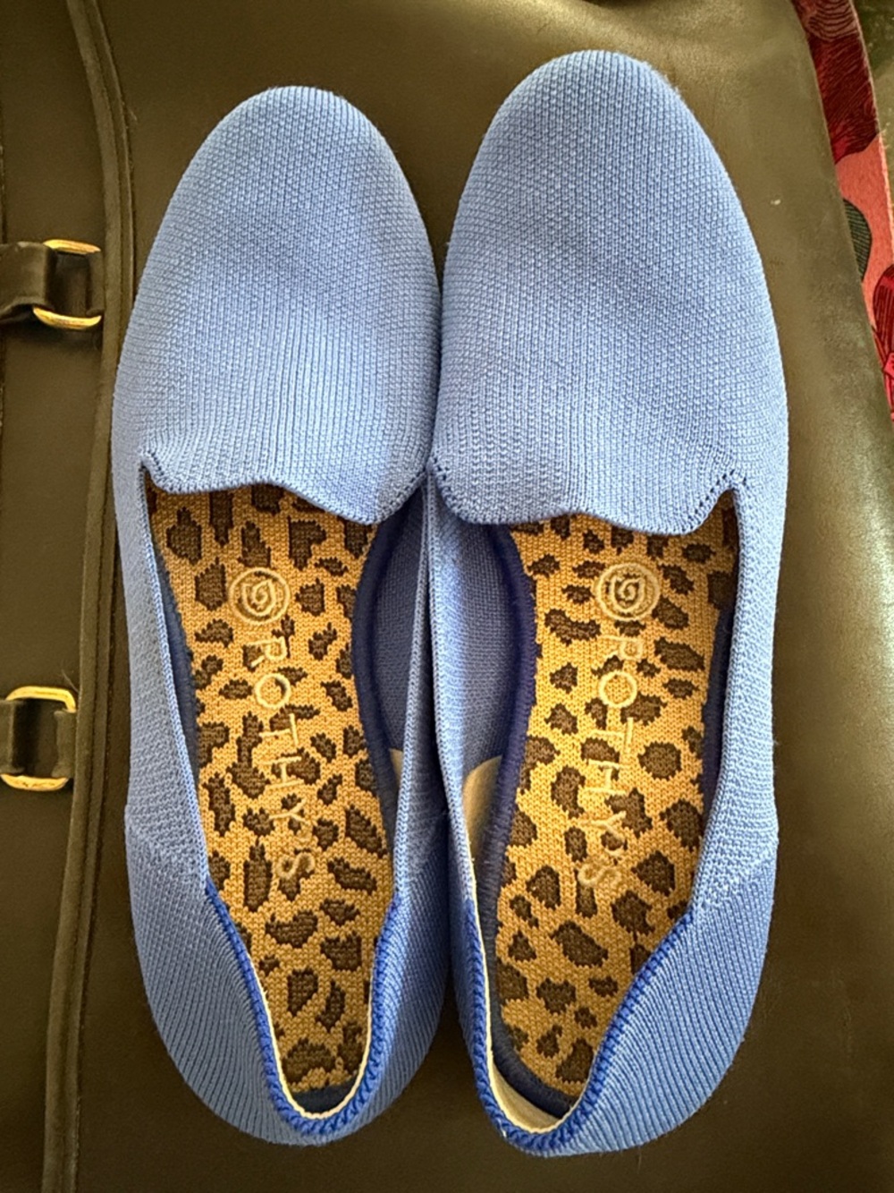 ROTHY’S 8W Slip-On Loafer Flats in Cornflower Blue